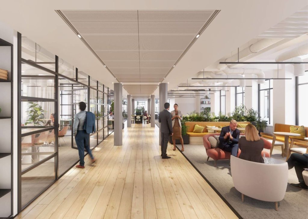 View of the 5th floor